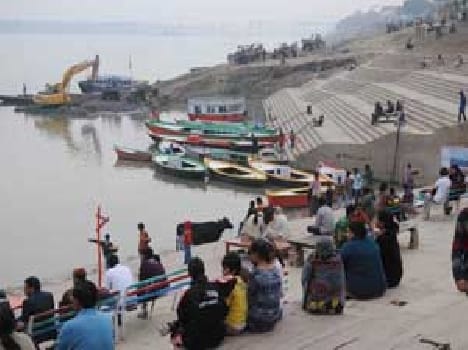 Assi ghat in good condition
