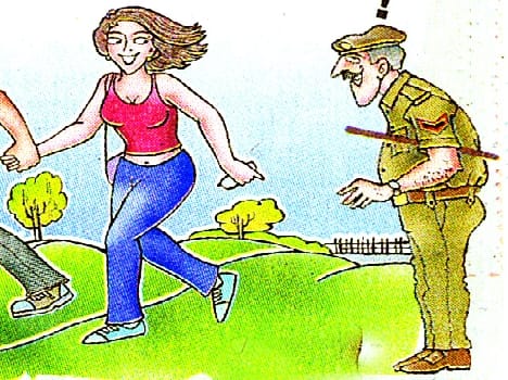 a girl gone with his boyfriend