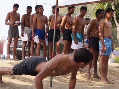army recruitment in himachal, sirmaur.