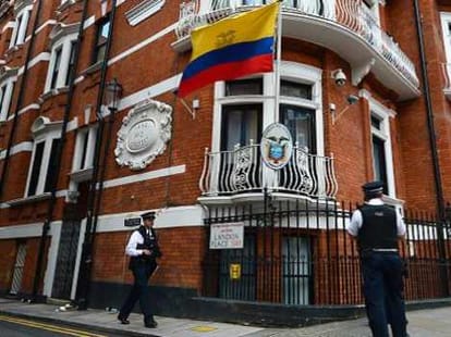 britain spent millions to protect julian assange.