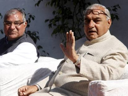 bhupinder singh hooda Vs central minister birender singh