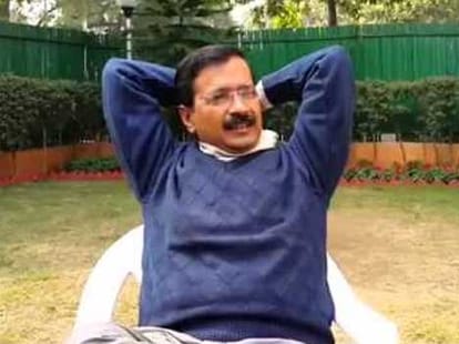 Arvind kejriwal tweets and asked volunteers to chill