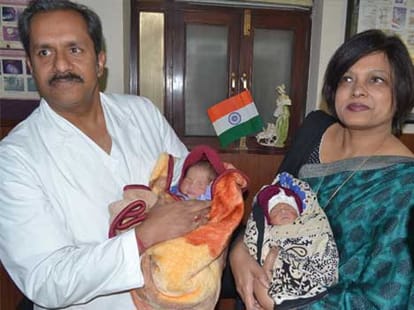 Genetically 'Male' women delivered twins in Meerut