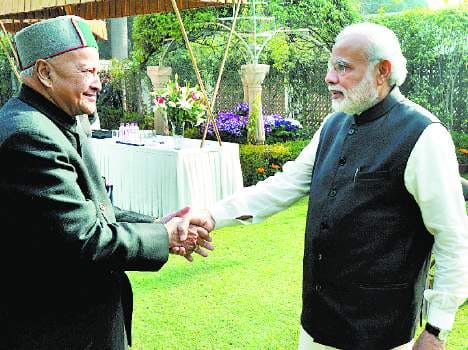 cm virbhadra singh write letter to pm modi.
