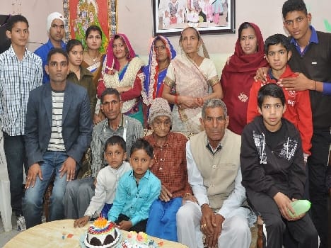 bhiwani, birthday of 111 year old women