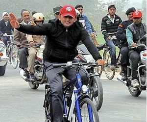 Up board will teach road safety lesson.