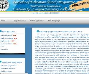B ed exam schedule and form issued.