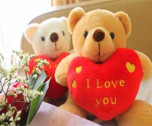 Teddy Day gift by giving vent to feelings.
