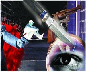 bjp leader's son death in firing
