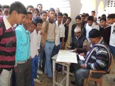 Began distributing notebooks