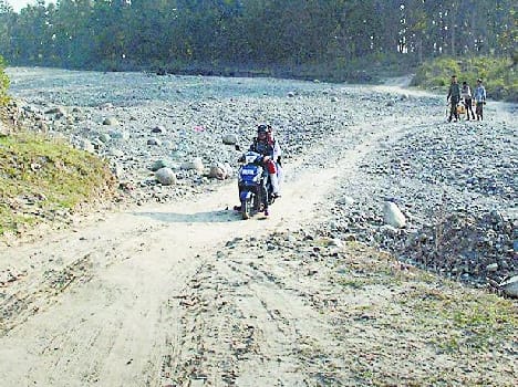 Nkail bridge joins the Development Section