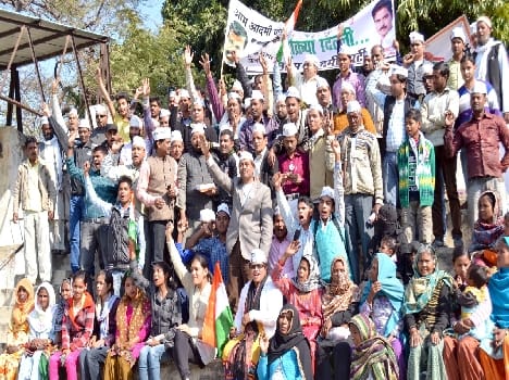 'Aap' activists celebrated victory celebration