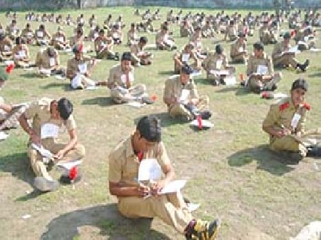  B' certificate examination for the cadets