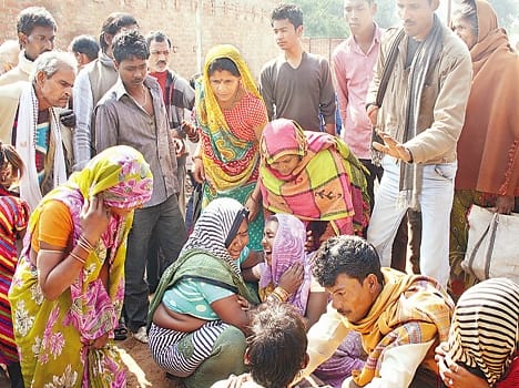 Throttled children killed