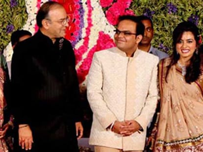 impact of election defeat on amit shah son marriage ceremony.
