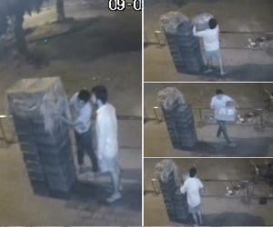 Milk theft in chandiharh 