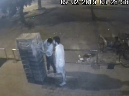 Milk theft in chandiharh 