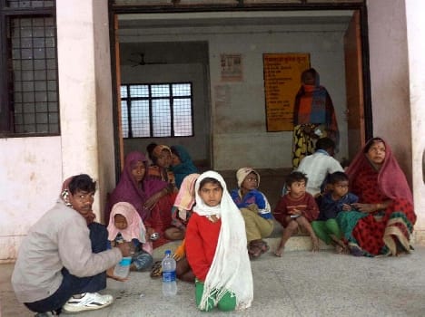 children sick by Jatropha eating