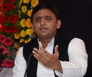 Akhilesh yadav speaks about SP menifesto.