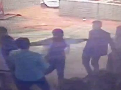 firing in marriage at kurukshetra, see live video