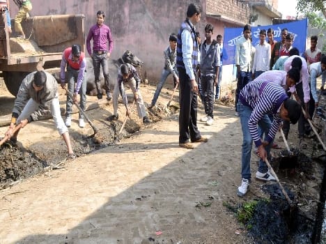 Sanitation in villages run