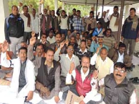 Irrigation personnel entered the protest to demand