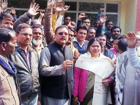 suger mill workers will no more attech with bjp