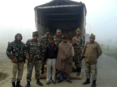 101 including nut sack Two arrested , DCM seized