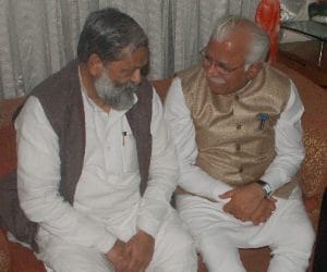 Anil Vij Tweeted on Twitter about CM Manohar Lal Khattar