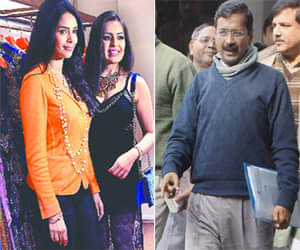 Kejriwal, who works in the film were with me: Mallika