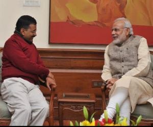 LIVE: Delhi's soon to be CM Kejriwal Met with Prime minister Modi