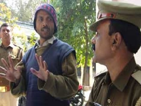 Police accused of murder arrested