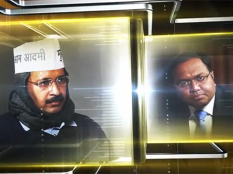 Spoof videos on AAP's landslide win featuring Hitler
