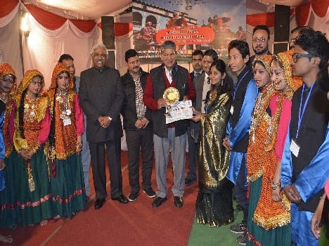 The spectacular presentation in Dehradun