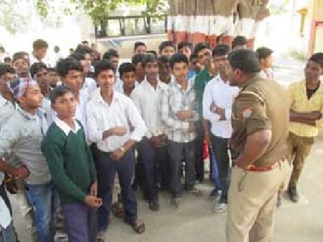 Uproar in opposition to extort money by students