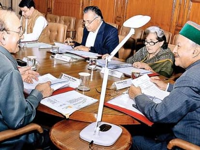 hp govt cabinet meeting today.