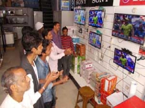 India's victory celebration observed
