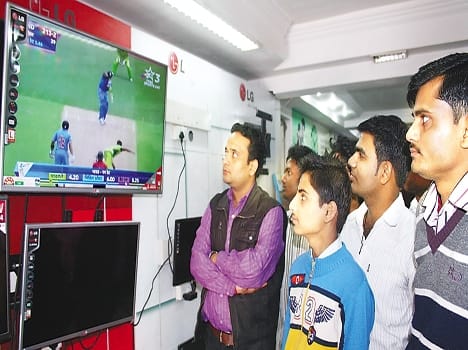 Indo-Pak match Passion stood on its head
