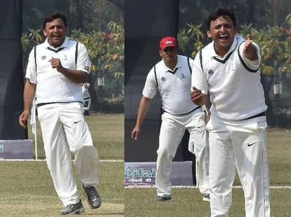 Cricket match between CM 11 and IAS 11.