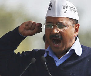 Mayawati speaks about Delhi CM Arvind Kejriwal.