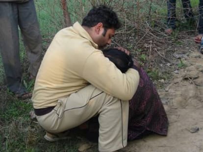 brutal murder of businessman and burned dead body