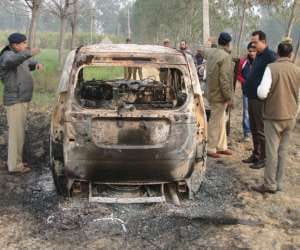 brutal murder of businessman and burned dead body