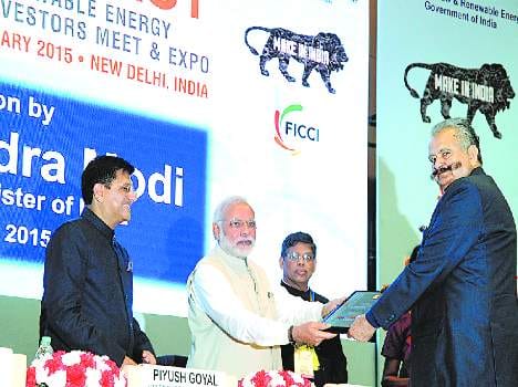HP's award for renewable energy