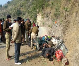 police met with accident.