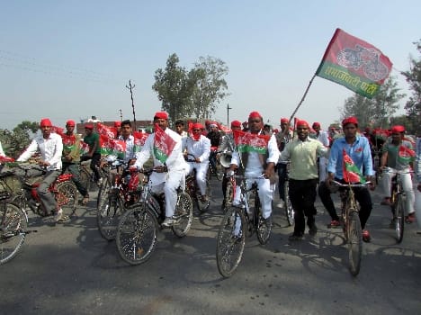 SP men drove the cycle 