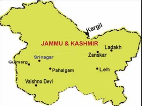 un official uses wrong India map; parts of J&K missing