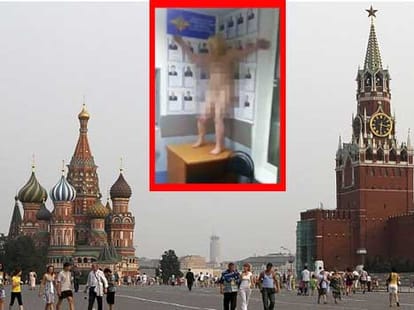 woman stripped naked and started dancing in police station
