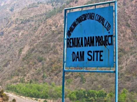 land acquisition process began for Renuka Dam.