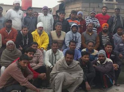 young man returned from iraq claims, all indian hogtage killed