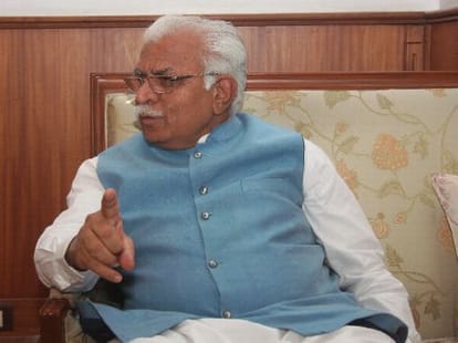 exclusive interview of CM manohar lal khattar on bureaucracy